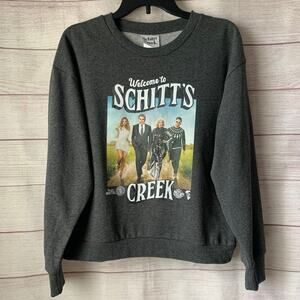 Schitt's Creek Grey Graphic Sweatshirt Long Sleeve SMALL